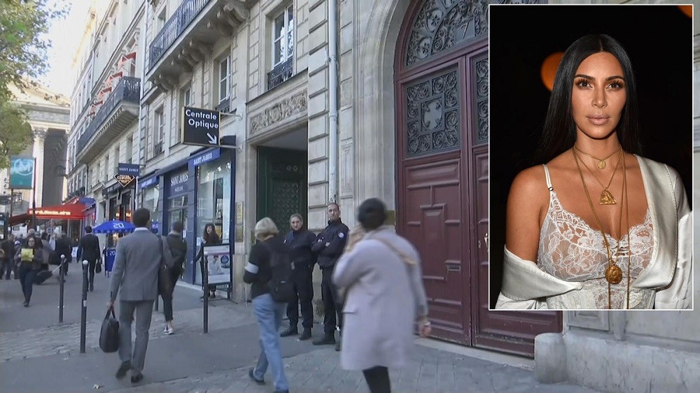 Kim Kardashian relieved of $10 million in Paris jewelry heist 2016 images