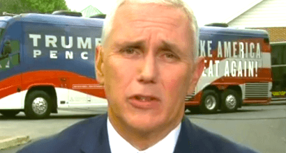 mike pence thrown under bus by trump