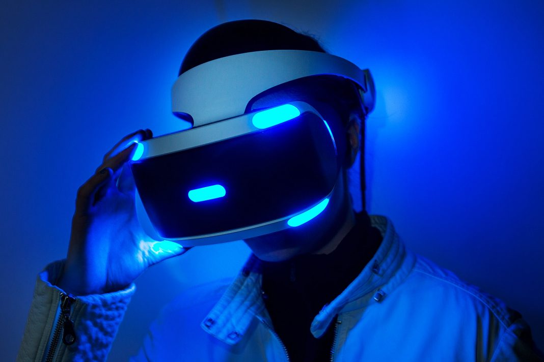 playstation vr in use