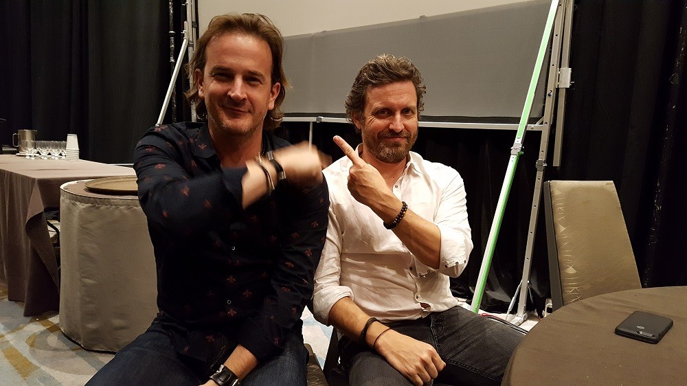 Richard Speight Jr. and Rob Benedict talk 'Kings of Con' & 'Supernatural' interview 2016 images