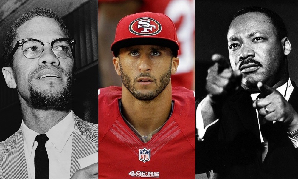 'No Vote' Colin Kaepernick might want to revisit Malcolm X and MLK 2016 images