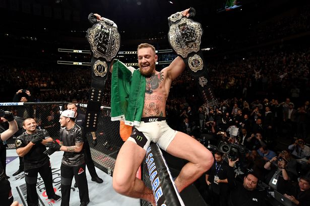 conor mcgregor stripped of featherweight belt mma 2016