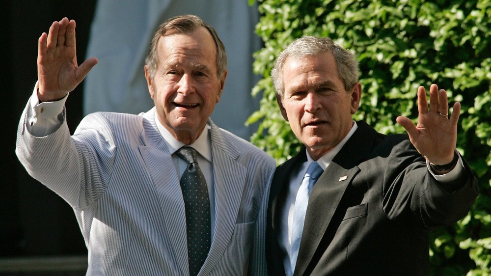 could the bushes be voting for hillary clinton 2016 images