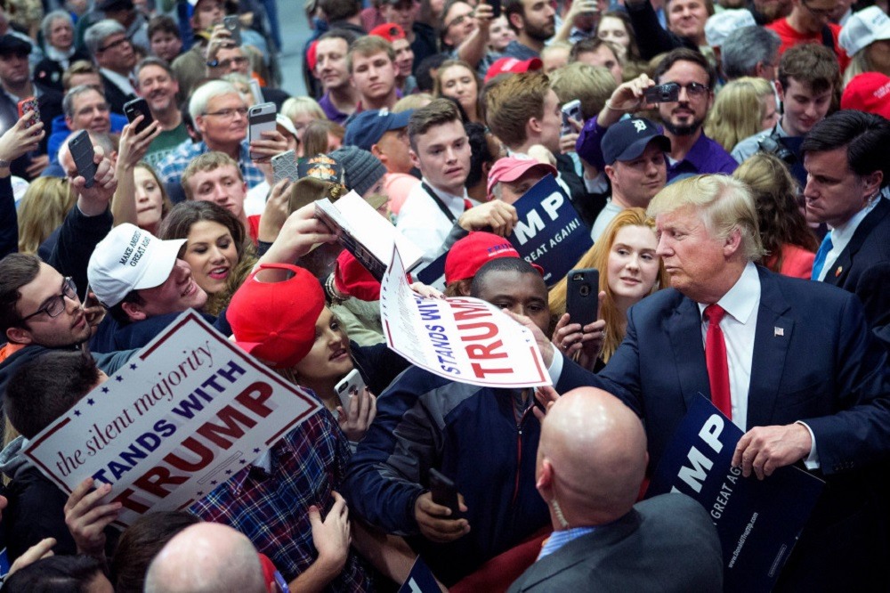 Donald Trump's working-class whites hitting back on Hillary Clinton 2016 images