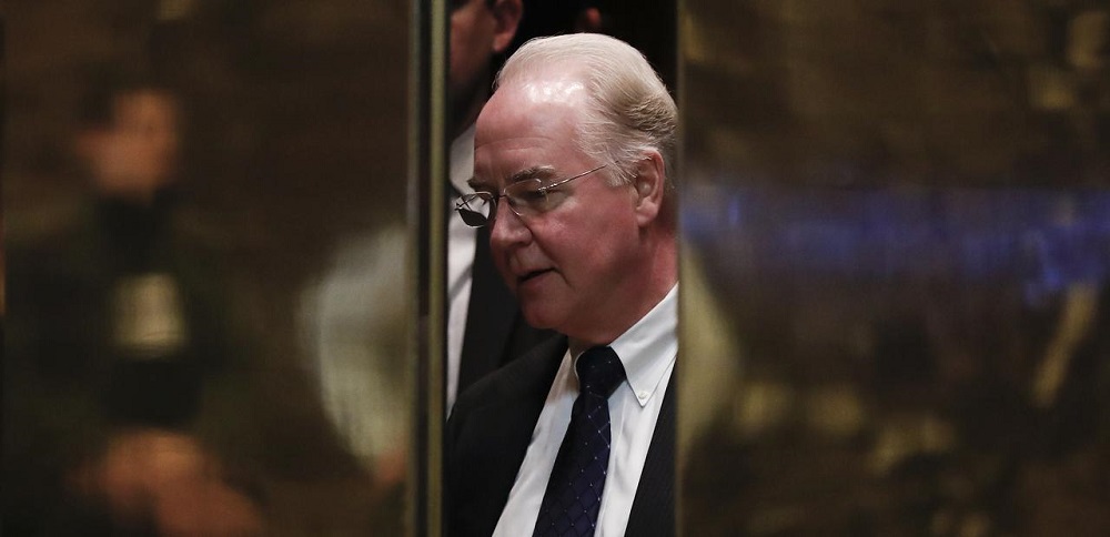 donald trump nominating tom price for hhs 2016 images