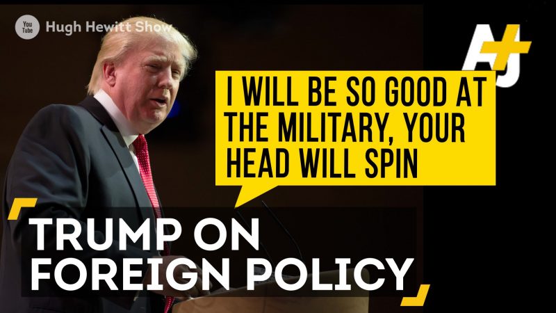 donald trump on foreign policy promises