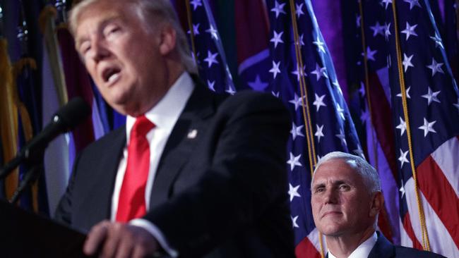 donald trump puts mike pence in place of chris christie
