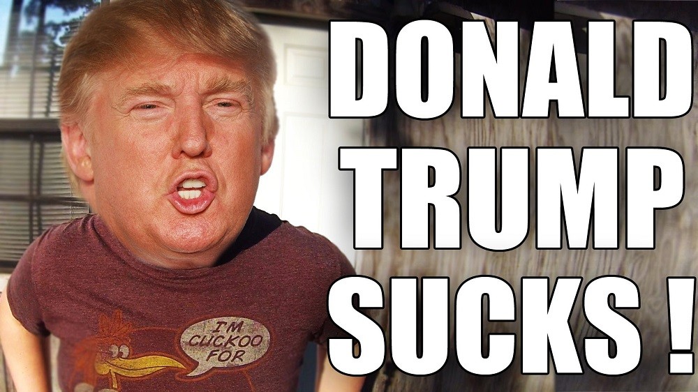 Donald Trump wisely bought up negative website domains 2016 images