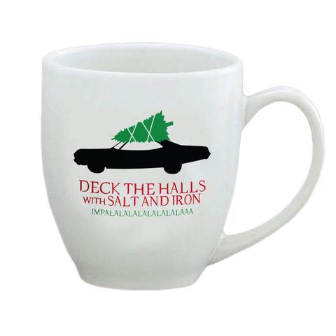 impalalalala bistro mug supernatural holiday gifts
