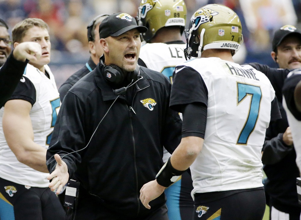 Jaguars Gus Bradley tops list of coaches on NFL 'hot seat' 2016 images