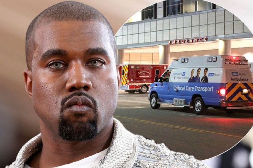 kanye wests headline packed year ends with a hospital stay 2016 images
