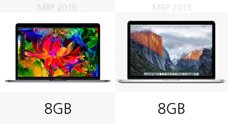 macbook pro new vs old version