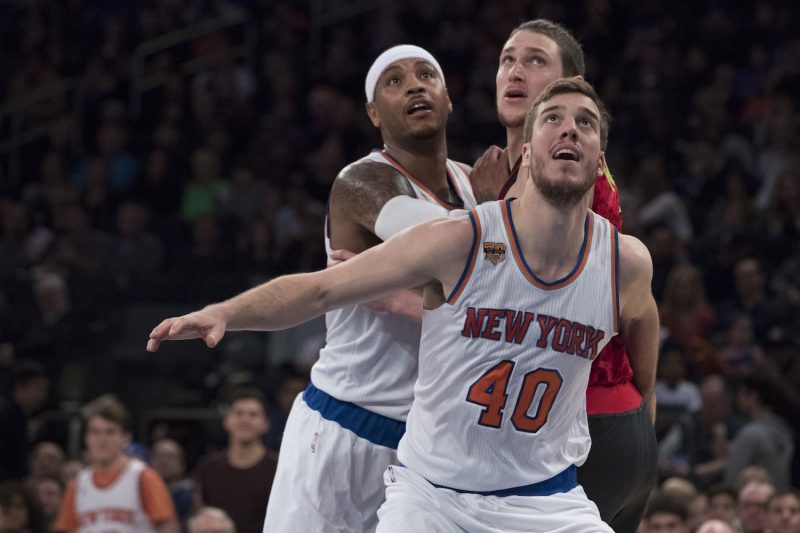 marshall plumlee sprint for the knicks