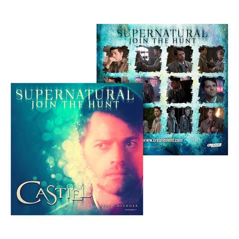 supernatural 2017 castiel calendar