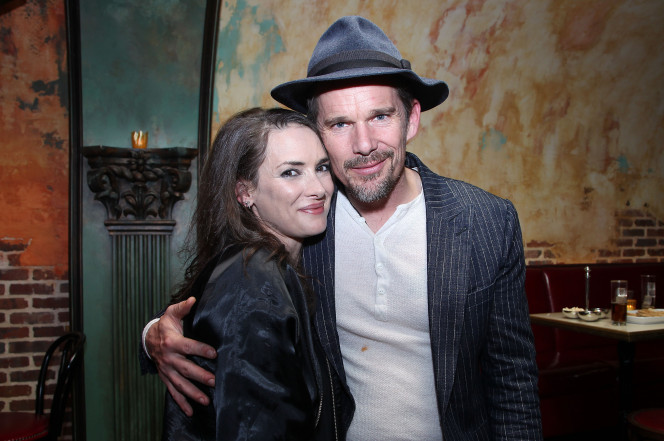 winona ryder gets with ethan hawke again