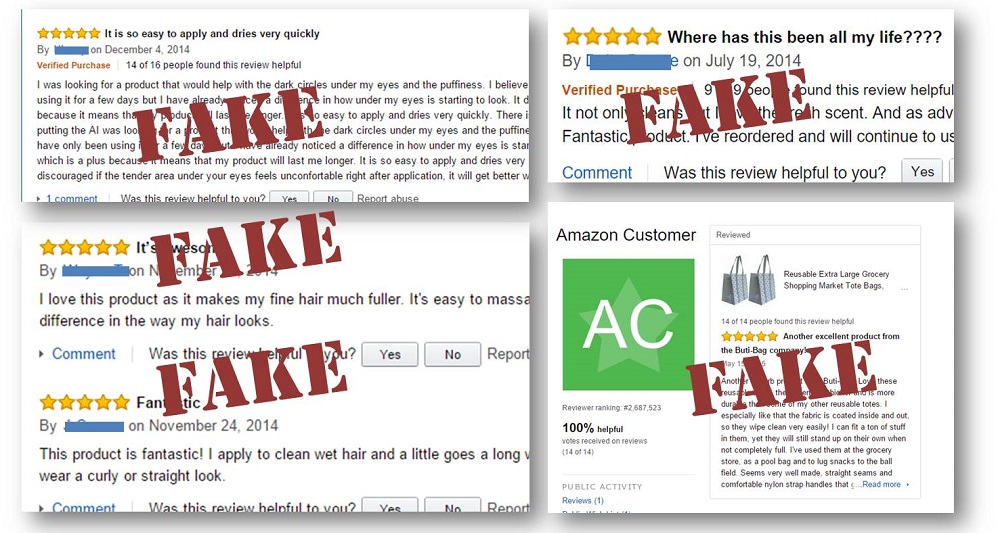 Buying Into Something Never Bought: Amazon and Fake Reviews 2016 images