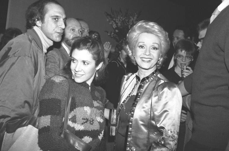 carrie fisher with mom debbie reynolds