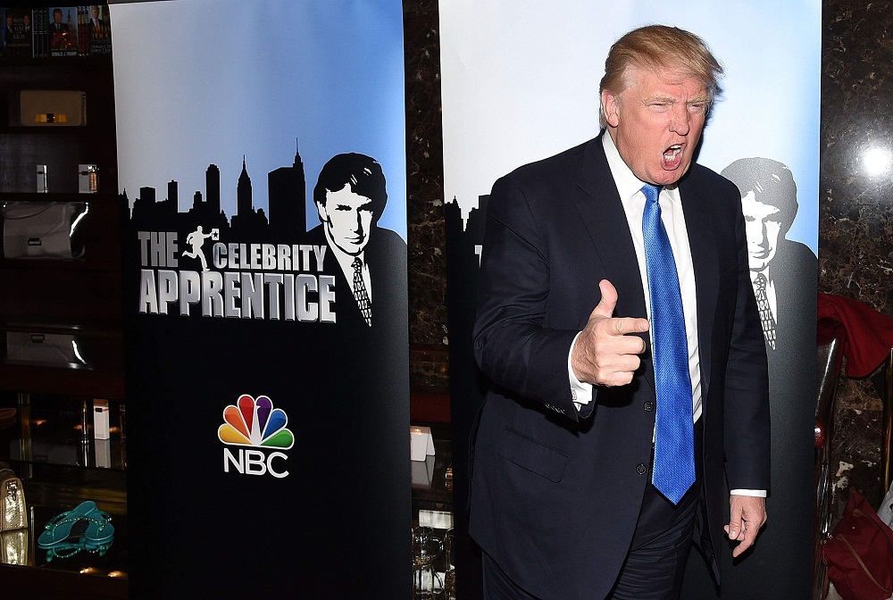 Donald Trump doing 'Apprentice' in spare time while running America 2016 images