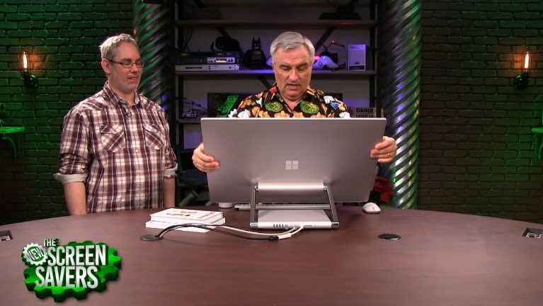 leo laporte with surface studio review images