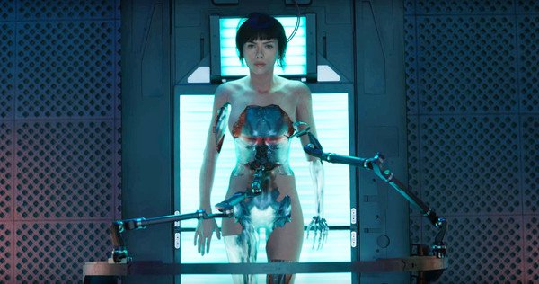ghost in the shell movie 2017