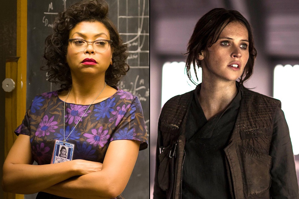 hidden figures gives rogue one tough box office competition 2017 images