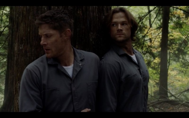 supernatural 1209 winchester brothers woods tight shots