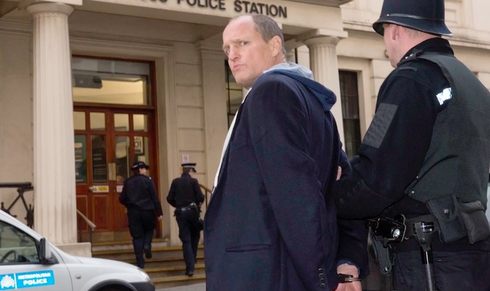Woody Harrelson doing the near impossible with 'Lost in London LIVE' 2017 images
