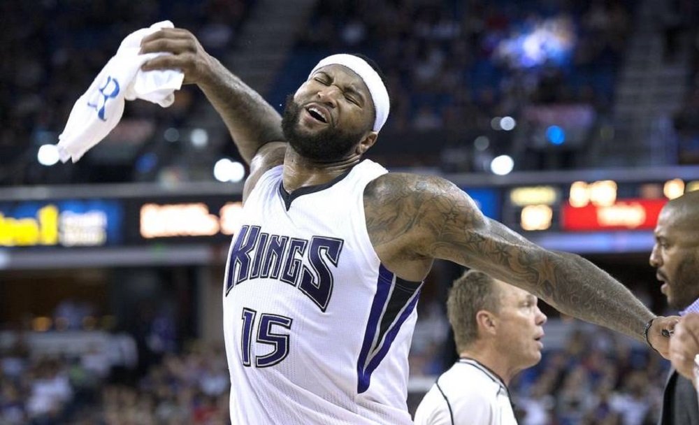 DeMarcus Cousins 18th technical foul seems NBA not hot on him 2017 images