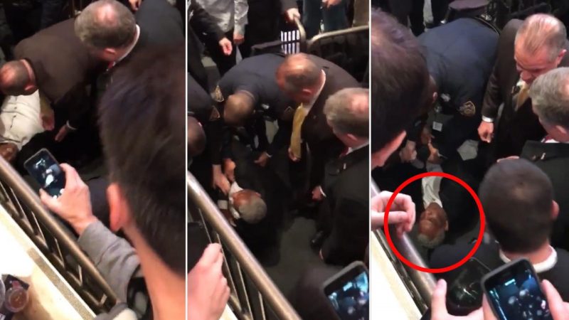 charles oakley arrested dragged at knicks game