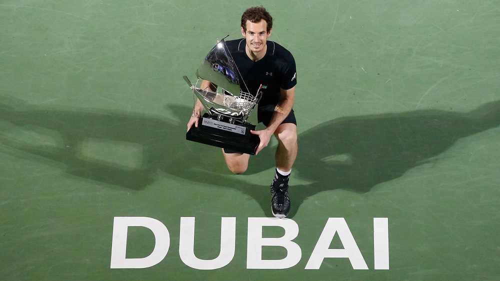 Andy Murray beats Fernando Verdasco for ATP Dubai 2017 title images