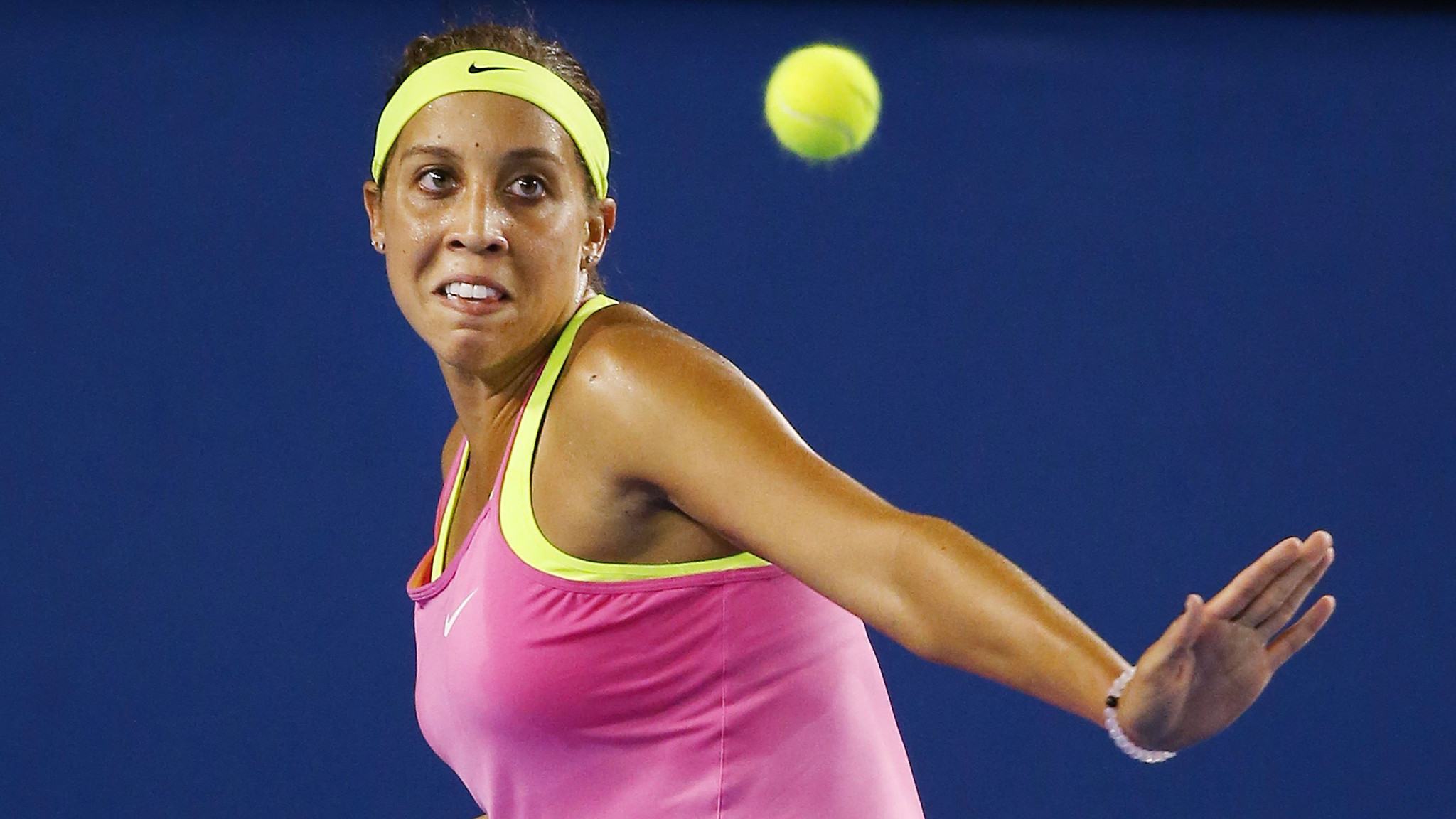 Madison Keys top American after Serena Williams withdraws from Indian Wells 2017 images