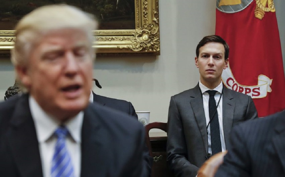 As Jared Kushner's White House role expands, more eyes on Donald Trump 2017 images