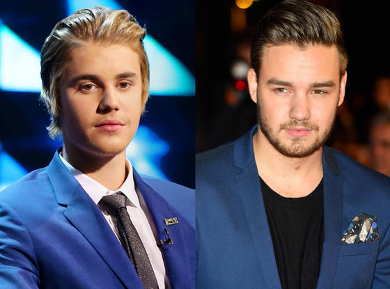 justin bieber touches liam payne deeply
