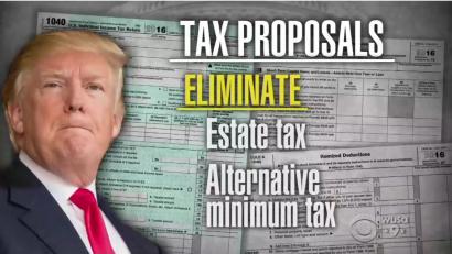 donald trump tax plan estate