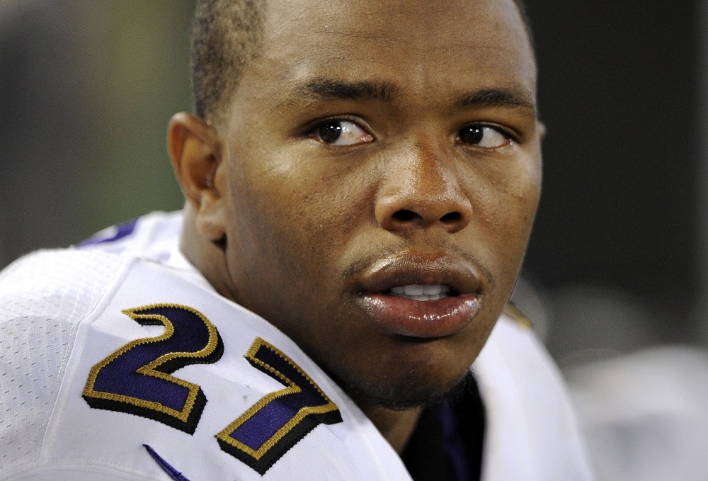 Ray Rice making himself face of NFL domestic violence education 2017 images