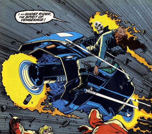 ghost rider blue cycle 11