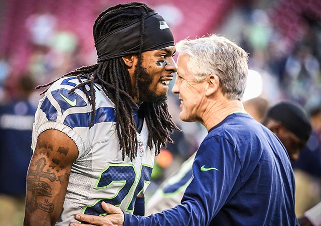 nothing to look at here peter carroll on richard sherman trade talk