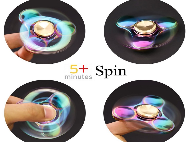 5 minute spinner in action