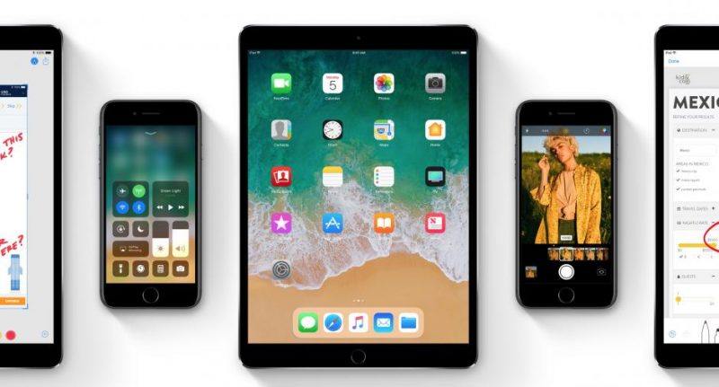 apple new ipad and iphone lands 2017