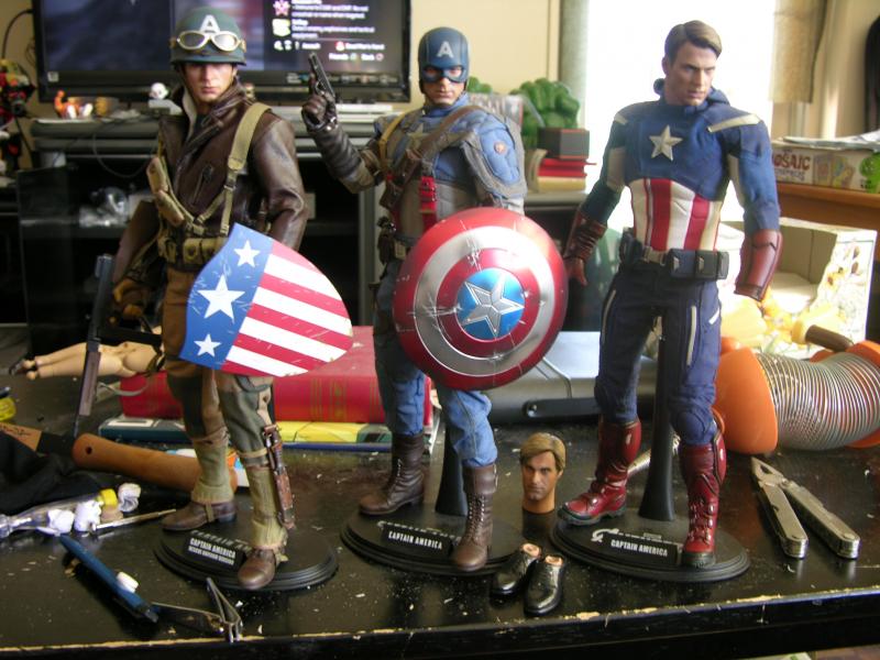 captain american collectible versions
