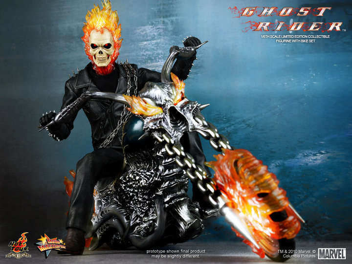 ghost rider marvel johnny blaze collectible movie tv tech geeks