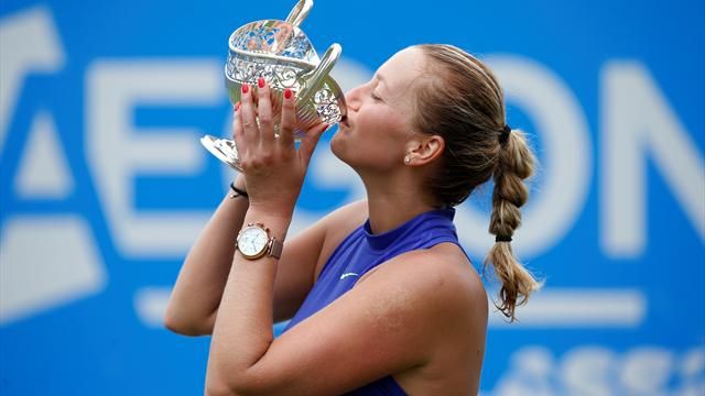 petra kvitova wins aegon classic title