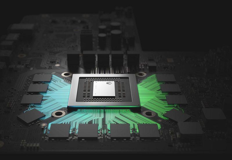 xbox one x computer chip