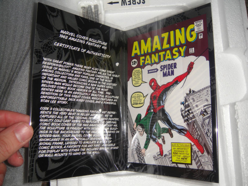 Amazing Fantasy #15 with first spider man showing up most valuable