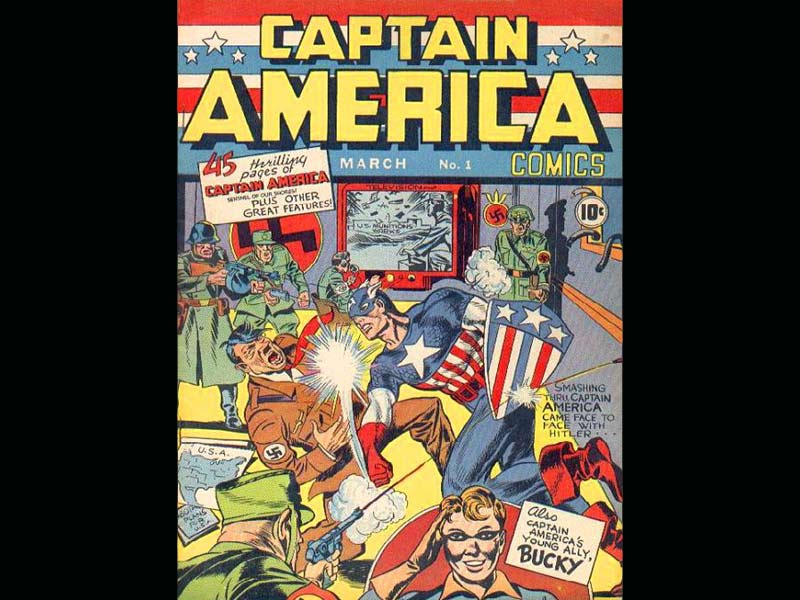 captain american comics 1 value high