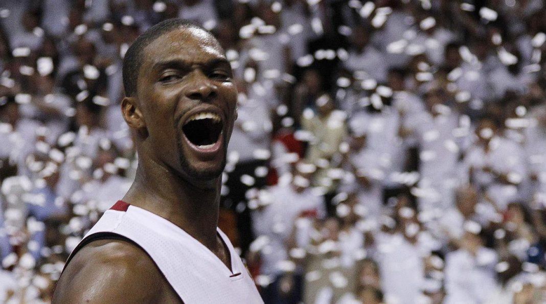 chris bosh ends time with miami heat 2017 images