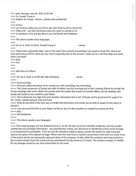 donald trump jr page 4 russia email