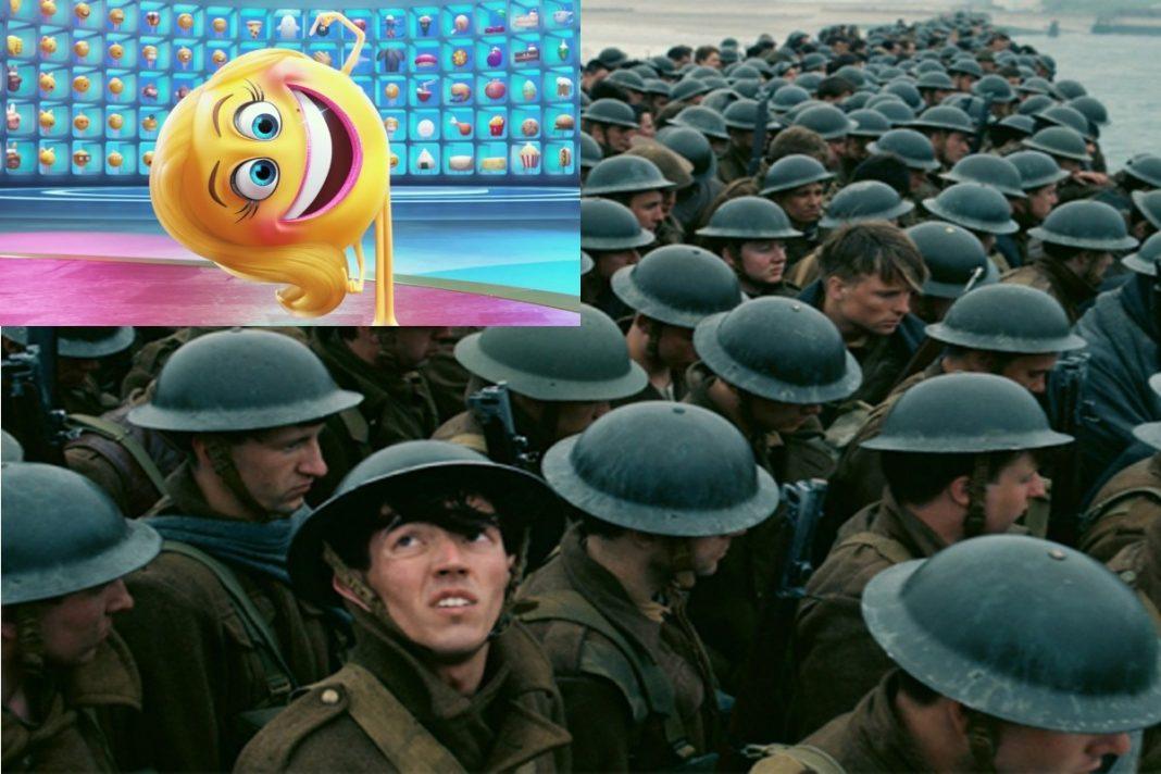 dunkirk tops box office again against emoji and atomic blonde 2017 images