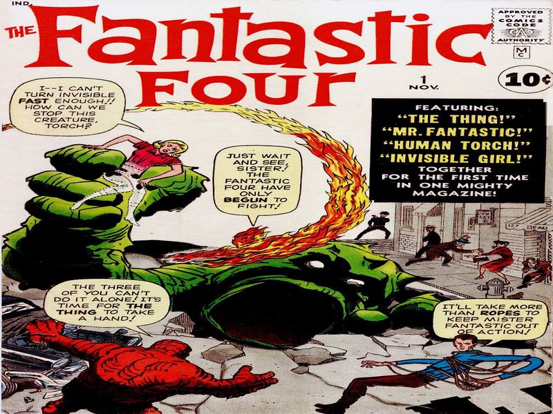 fantastic four 1 first superhero team for marvel comics