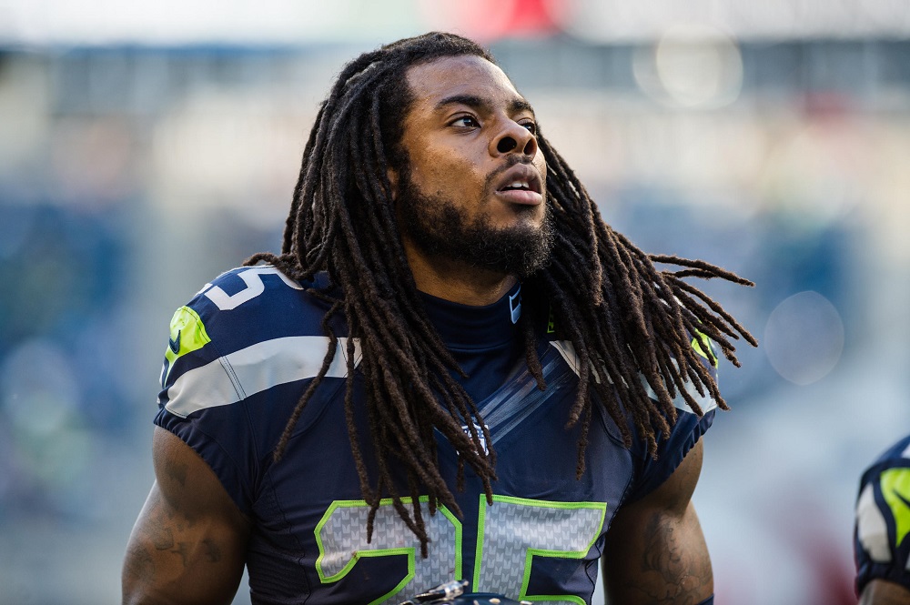 richard sherman points finger at nfl on injury reports 2017 images